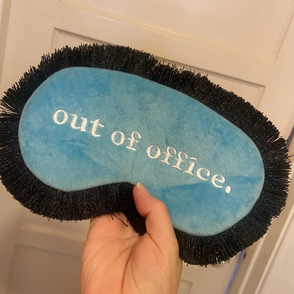 NEW UStyle Out of Office Blue Sleep Eye Mask Travel